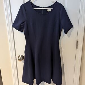 Navy blue dress